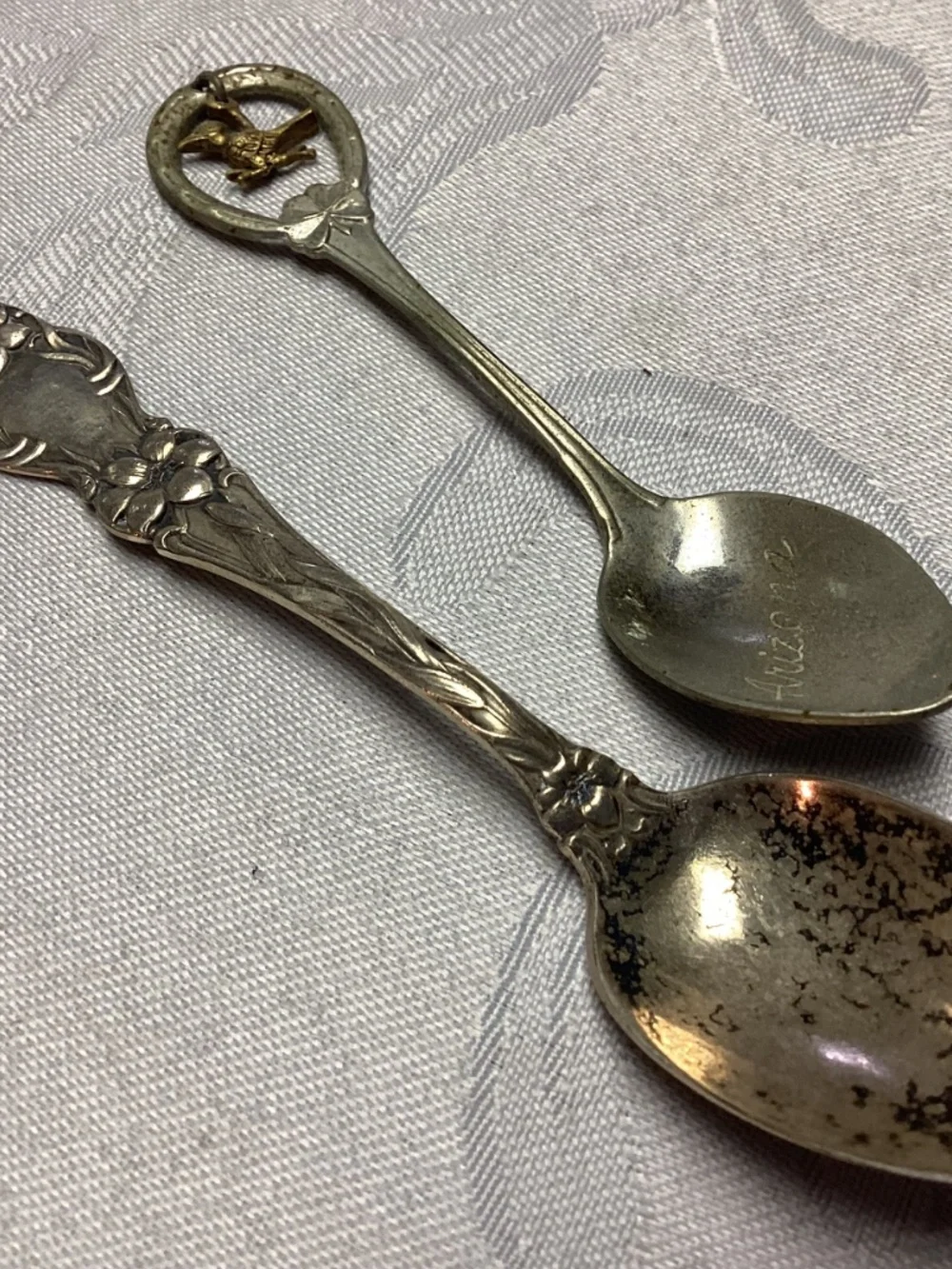 SPOON COLLECTION IN GLASS CASE